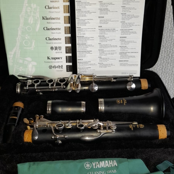 Yamaha YCL 255 Si b klarnet çok temiz fırsat 2. el