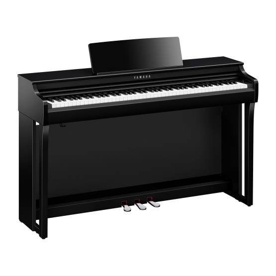 Yamaha Clavinova CLP825PE Dijital Piyano (Parlak Siyah)