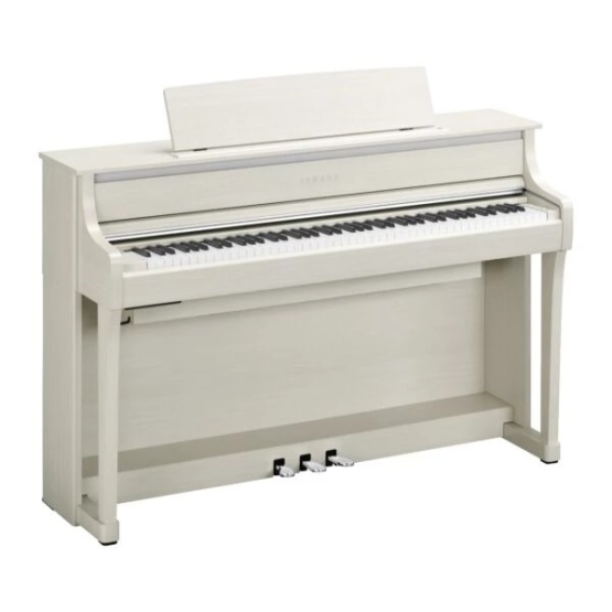 Yamaha Clavinova CLP875WB Dijital Piyano (Beyaz Huşağacı)