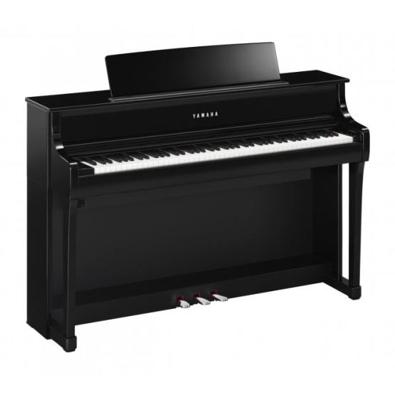 Yamaha Clavinova CLP875PE Dijital Piyano (Parlak Siyah)